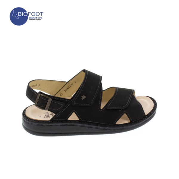 Finn comfort Toro Mens Nubuck Leather Comfort Soft Velcro Sandals - Image 5