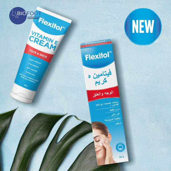 Flexitol Vitamin E Cream for Face & Neck 85g - Image 5