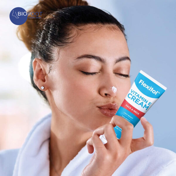 Flexitol Vitamin E Cream for Face & Neck 85g - Image 4