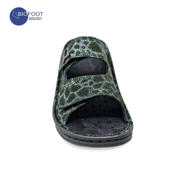 Podartis Alipes Safari Olive Green Ladies slipper SR10123 - Image 3
