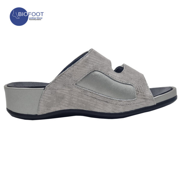 Podartis Positano Tejus Oyster Grey Sandals for Ladies SR68405 - Image 3