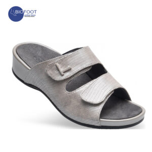 Podartis Positano Tejus Oyster Grey Sandals for Ladies SR68405