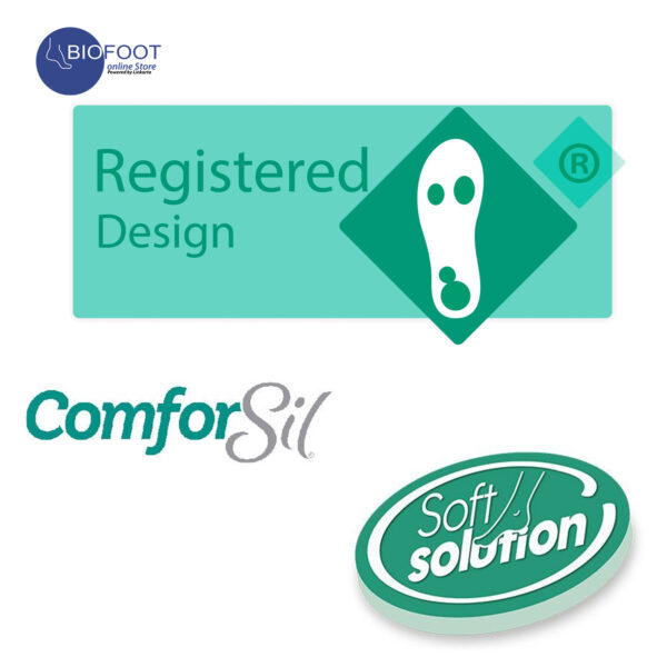 Prim Comforsil Silicone Insoles with Shock Absorbing Cushion - Image 3