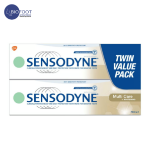 Sensodyne Multi Care + Whitening Toothpaste combo pack 2 x 75ml