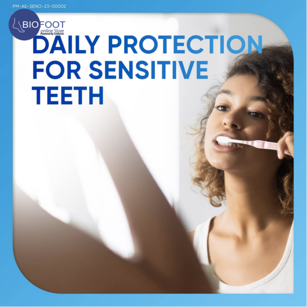 Sensodyne Tooth Paste Complete Protection Advanced Whitening for Sensitive Teeth, 75ml - Image 4