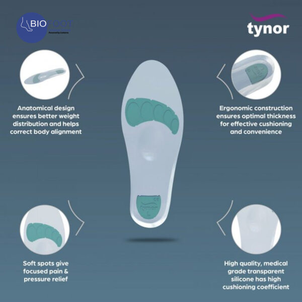 Tynor Silicone Full Insole Size M - Image 3