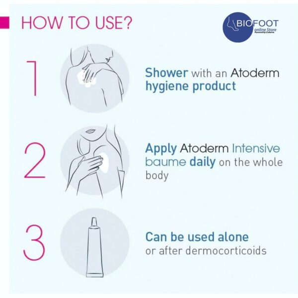 Bioderma Atoderm Intensive Ultra-Soothing Balm for Face & Body - Image 2