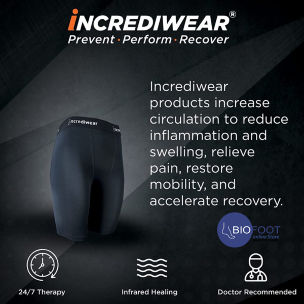 Incrediwear Circulation Short Black - Image 2