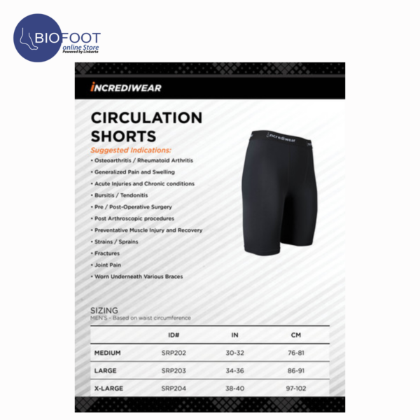 Incrediwear Circulation Short Black - Image 4