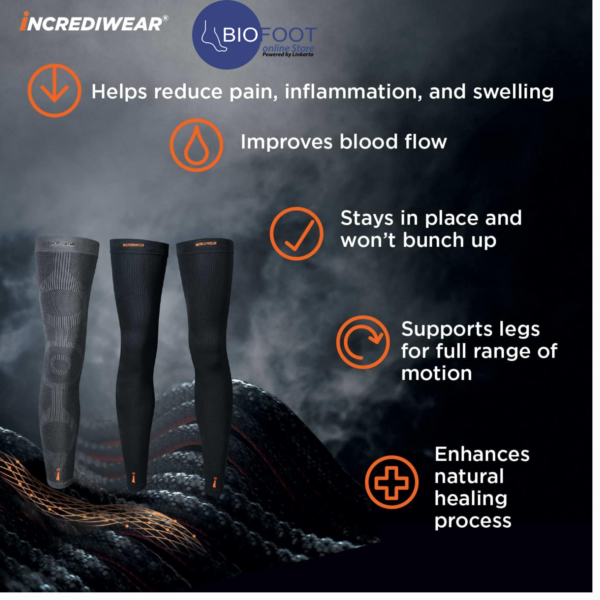 Incrediwear Recovery Leg Sleeve - Image 3