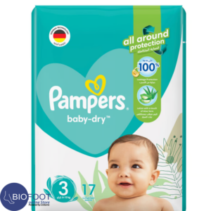 Pampers Baby Dry with Aloe Vera Size 3, 6-10kg 17 pcs