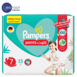 Pampers Pants with Aloe Vera Size 7, 17+ Kg , 35 Pants