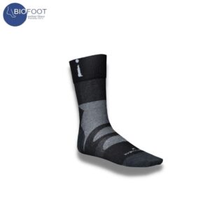 Incrediwear Thin Sport Crew Socks Athletic Socks and Crew Socks for Men and Women Black