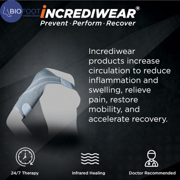 Incrediwear Shoulder Brace for Men and Women – Shoulder Support Brace Designed for Left & Right Shoulder - Image 2