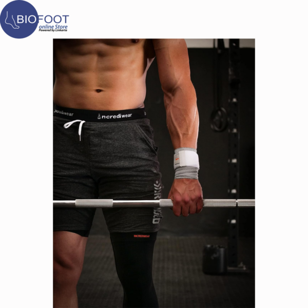 Incrediwear Bandage Wrap for Wound Care and Post Surgery Recovery - Grey - Image 3