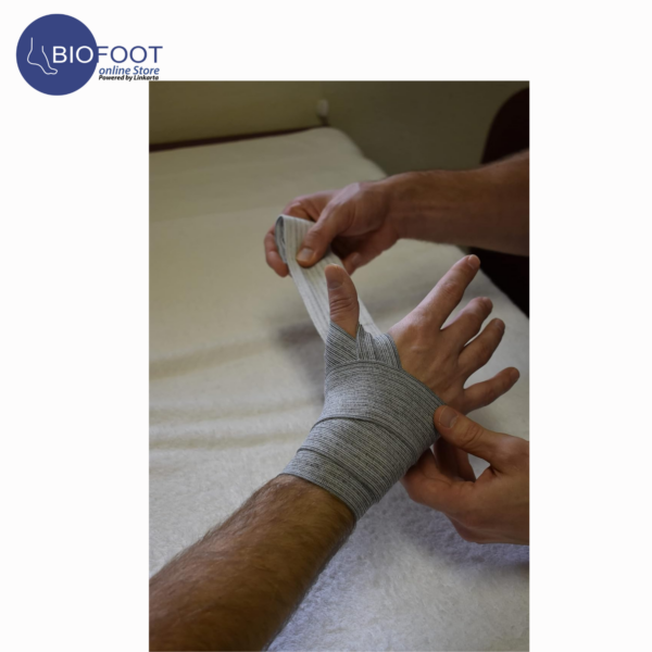 Incrediwear Bandage Wrap for Wound Care and Post Surgery Recovery - Grey - Image 6