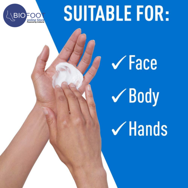 CeraVe Moisturizing Cream Daily Face and Body 453g - Image 3