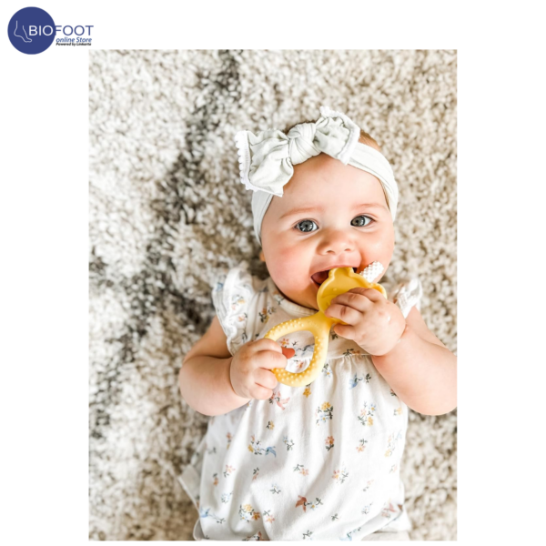 Oogibear 360 Teether Safe Teething Toys for Babies 3 Months and Older | Soft Bristle Teddy Bear Silicone Teether Super Soft - Image 2