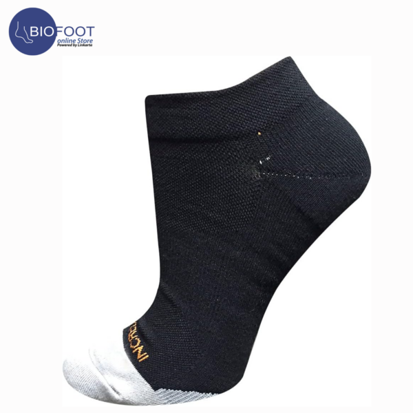 Incrediwear Sport Sock Low Cut Black/Orange - Image 4