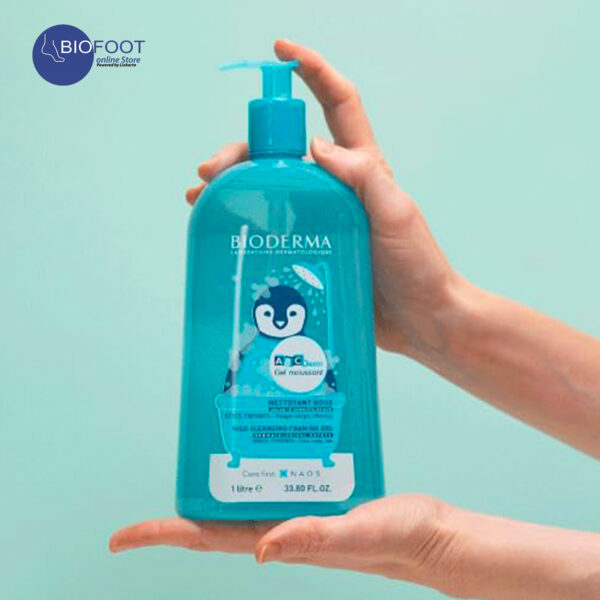 Bioderma ABC Derm Gel Moussant Mild Cleansing Foaming Gel 1ltr - Image 5