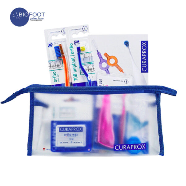 Curaprox Ortho Kit Ortho Wax, Ortho Pocket Set, Dental Floss Waxed, Ultra Soft TB and 708 Implant Ortho - Image 6