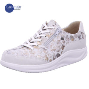 Finn Comfort Otaru Nubuk White Shoes for Ladies