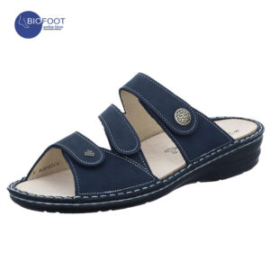 Finn comfort Lazise Buggy Dark Blue Sandals for Ladies