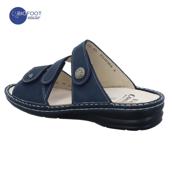 Finn comfort Lazise Buggy Dark Blue Sandals for Ladies - Image 13