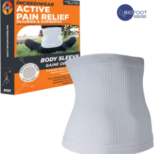 Incrediwear Body Sleeve – Back Support Sleeve for Lower Back Pain Relief Supports Recovery from Injuries and Surgeries G712