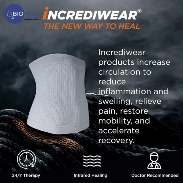 Incrediwear Body Sleeve – Back Support Sleeve for Lower Back Pain Relief Supports Recovery from Injuries and Surgeries G712 - Image 3