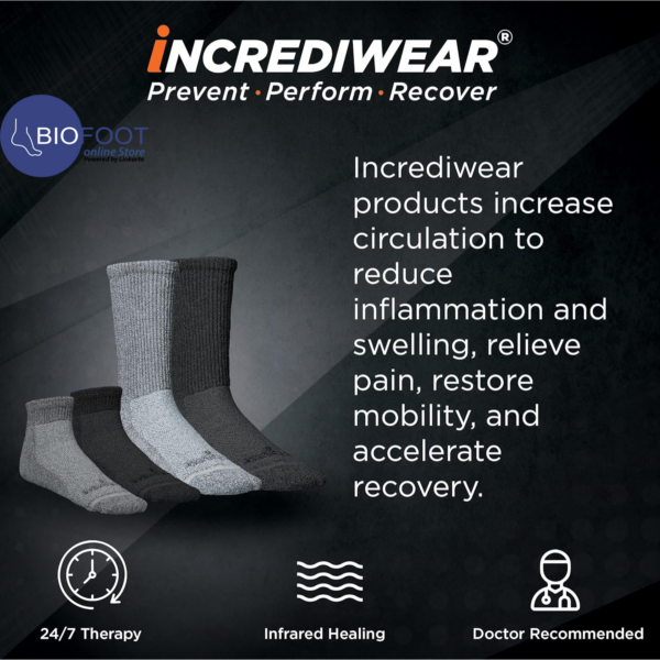 Incrediwear Circulation Crew Socks for Men and Women - Image 3
