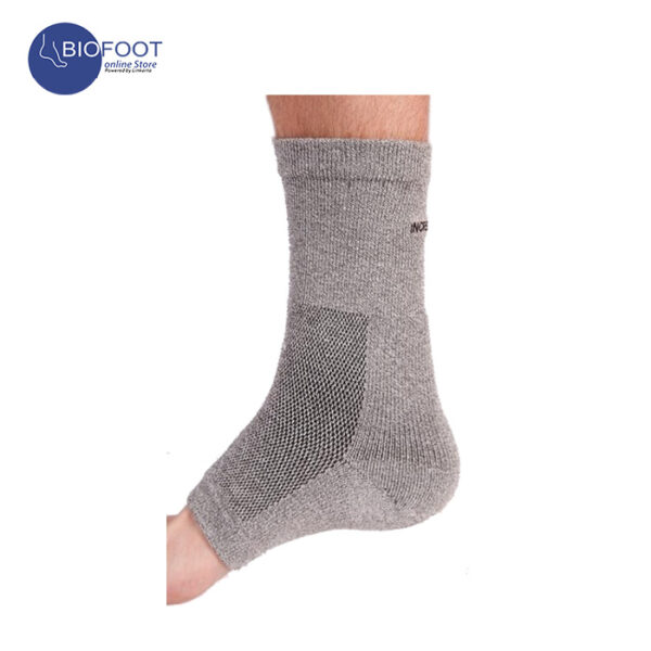 Incrediwear Ankle Sleeve Ankle Brace for Joint Pain Relief, Sprained Ankle Support, Arthritis, Inflammation Relief, and Circulation, Ankle Support for Women and Men Gray G707