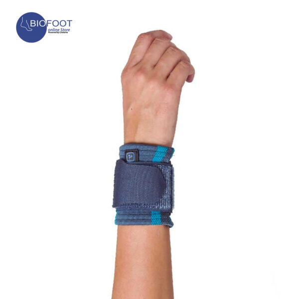 Prim Aqtivo Sport Wrist Brace with Strap Blue P703  One Size - Image 4