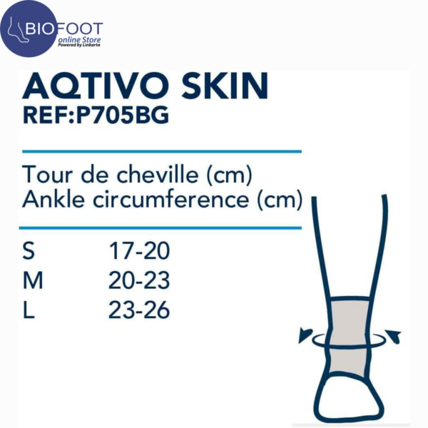Prim Aqtivo Skin Ankle Support Beige P705BG - Image 4