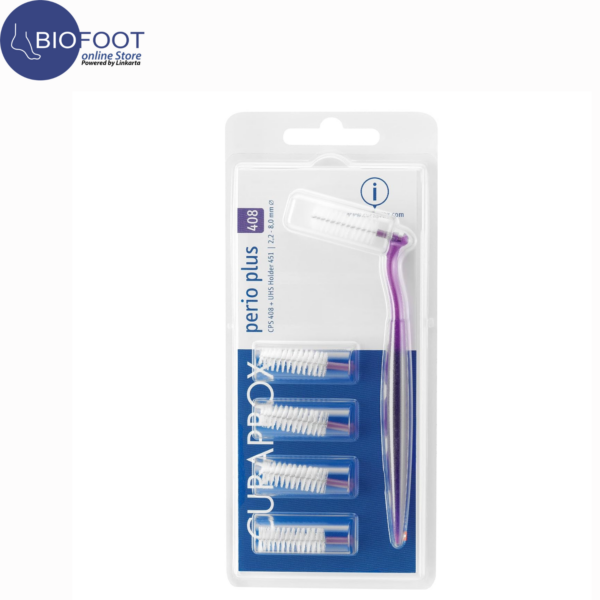 Curaprox PerioPlus+ CPS 408+UHS 451 Deep Violet Holder