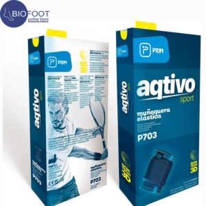 Prim Aqtivo Sport Wrist Brace with Strap Blue P703  One Size