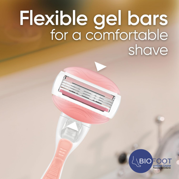 Gillette Venus Comfort Glide Spa Breeze 3 Blades 4pc - Image 2
