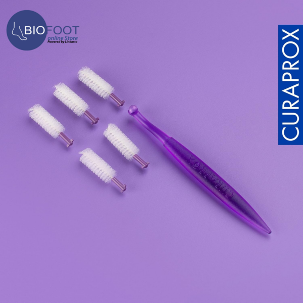 Curaprox PerioPlus+ CPS 408+UHS 451 Deep Violet Holder - Image 5