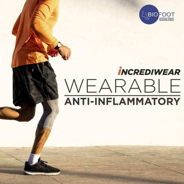 Incrediwear Knee Brace for Knee Pain, Joint Pain Relief, Swelling, Inflammation Relief, and Circulation, Knee Support for Women and Men Grey - Image 6