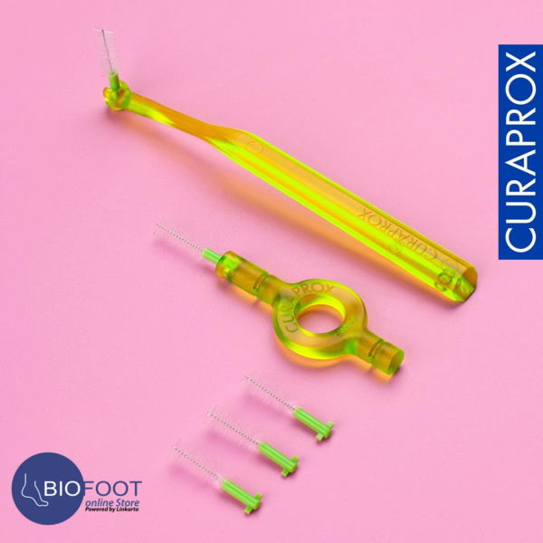 Curaprox Cps11 Prime Start Interdental Brushes - 5 Interdental Brushes Cps 11 Prime + 1 Holder Uhs 409 + 1 Holder Uhs 470 - Image 5