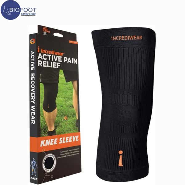 Incrediwear Knee Brace for Knee Pain, Joint Pain Relief, Swelling, Inflammation Relief, and Circulation, Knee Support for Women and Men Black