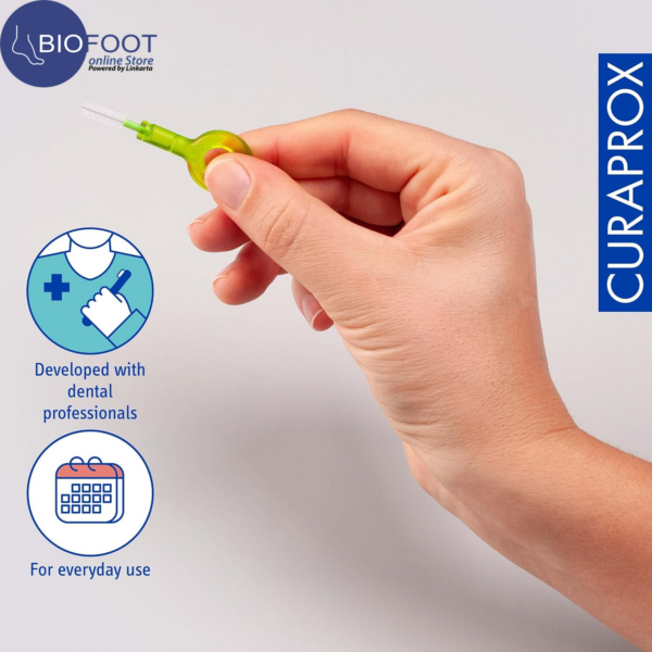Curaprox Cps11 Prime Start Interdental Brushes - 5 Interdental Brushes Cps 11 Prime + 1 Holder Uhs 409 + 1 Holder Uhs 470 - Image 2