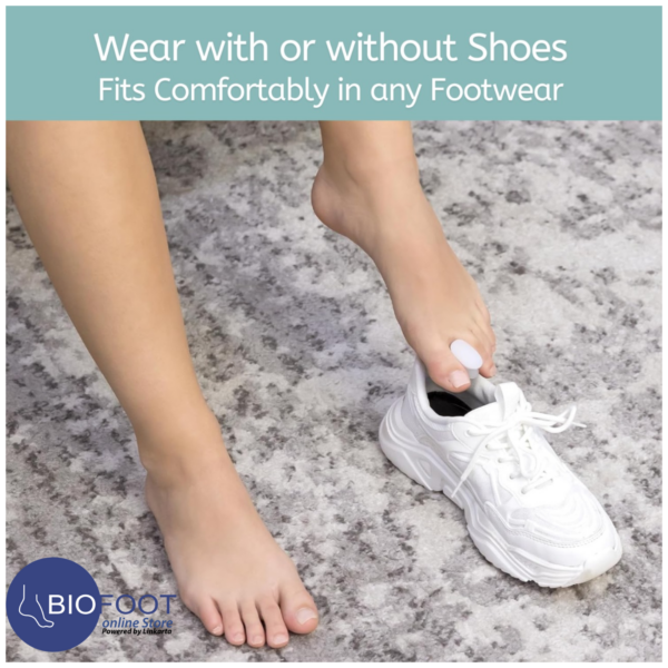 BIOFOOT Silicone Gel Toe Spacers - Effective Separator for Overlapping Toes, Pain Relief, Alignment Support for Crooked or Claw Toes - Unisex, 2-Pack for Comfort and Correction - Image 6