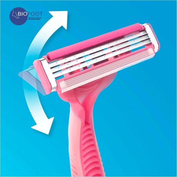 Gillette Simply Venus Simply Smooth 3 Blades 8 Razor - Image 3