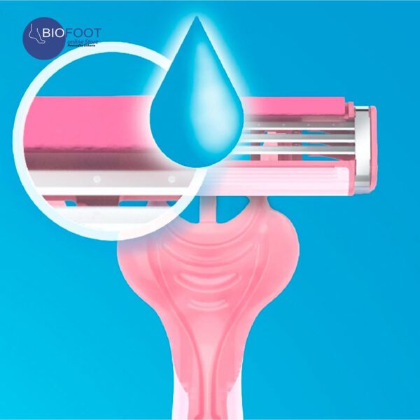 Gillette Simply Venus 3 Blades Women's Disposable Razor 4+1 pcs - Image 3