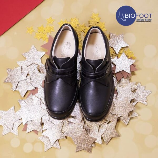 Podartis Velcrone Nero Women Shoes Black SR21591 - Image 2