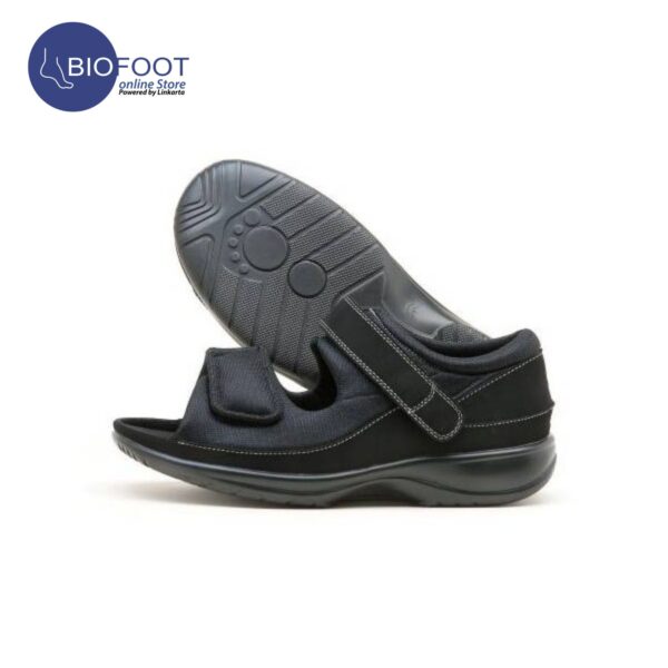 Podartis Deambulo Open Shoes for Men Black SA601 - Image 2
