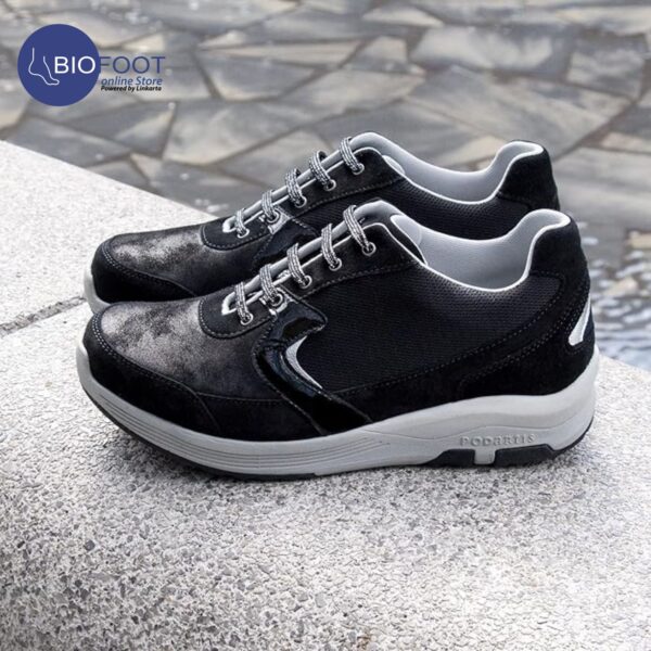 Podartis Activity 1.0 Fancy EVO Black Ladies Shoes PA20151 - Image 5