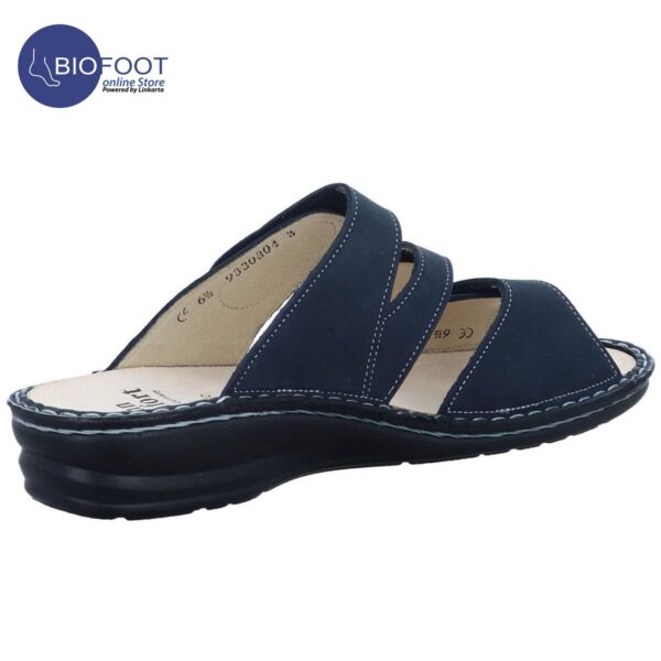 Finn comfort Lazise Buggy Dark Blue Sandals for Ladies - Image 2