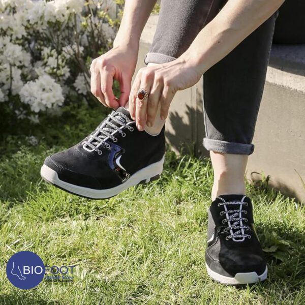 Podartis Activity 1.0 Fancy EVO Black Ladies Shoes PA20151 - Image 6